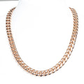 14mm Miami Cuban Link Chain - Rose Gold - Vintress Fashion