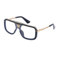 Retro Square Sun Men's European And American Large Frame Sunglasses Women