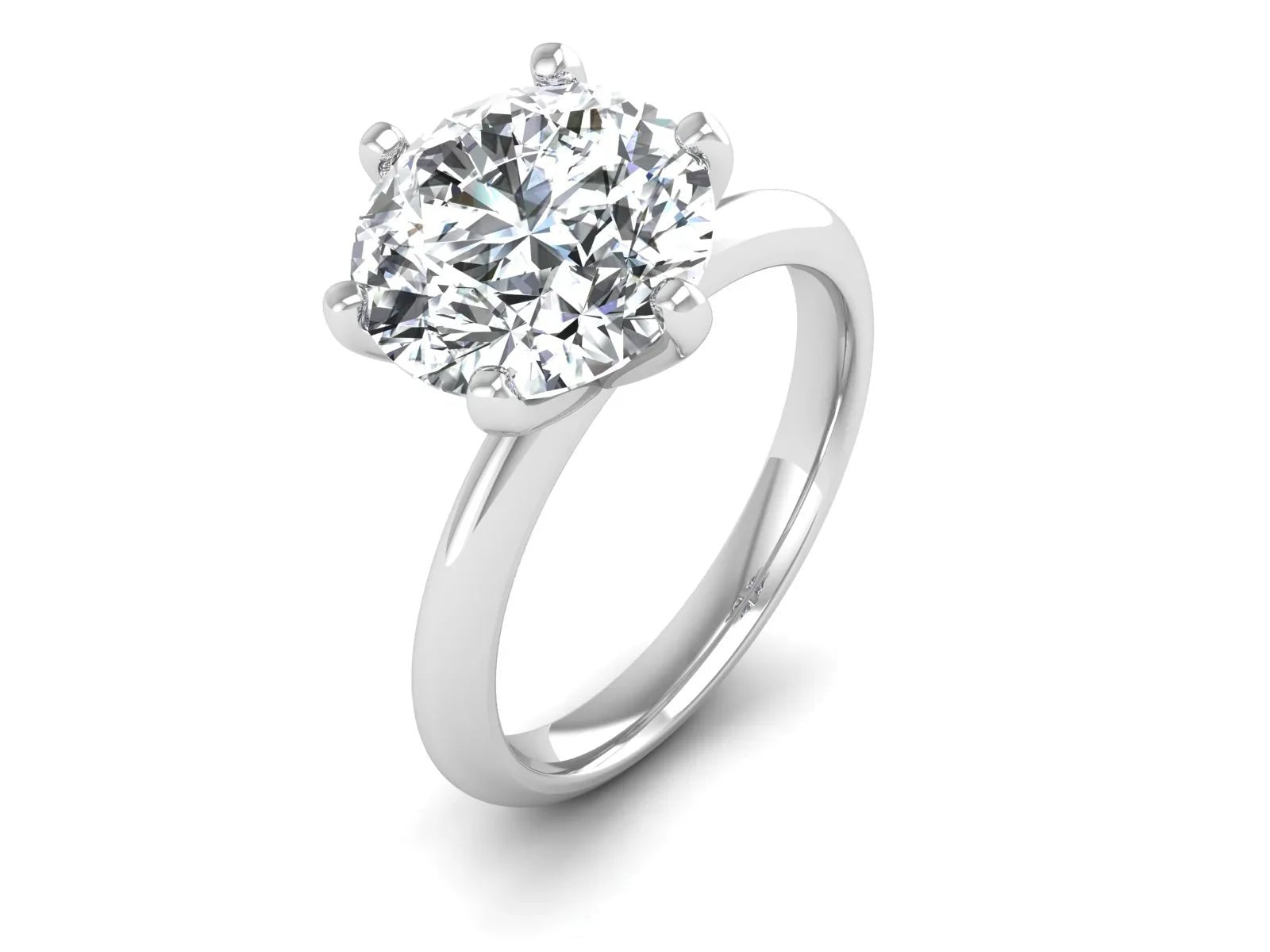 2ct Classic Solitaire Diamond Ring - Vintress Fashion