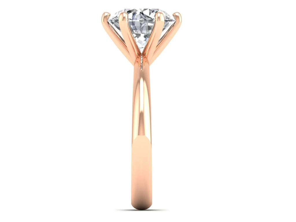 2ct Classic Solitaire Diamond Ring - Vintress Fashion