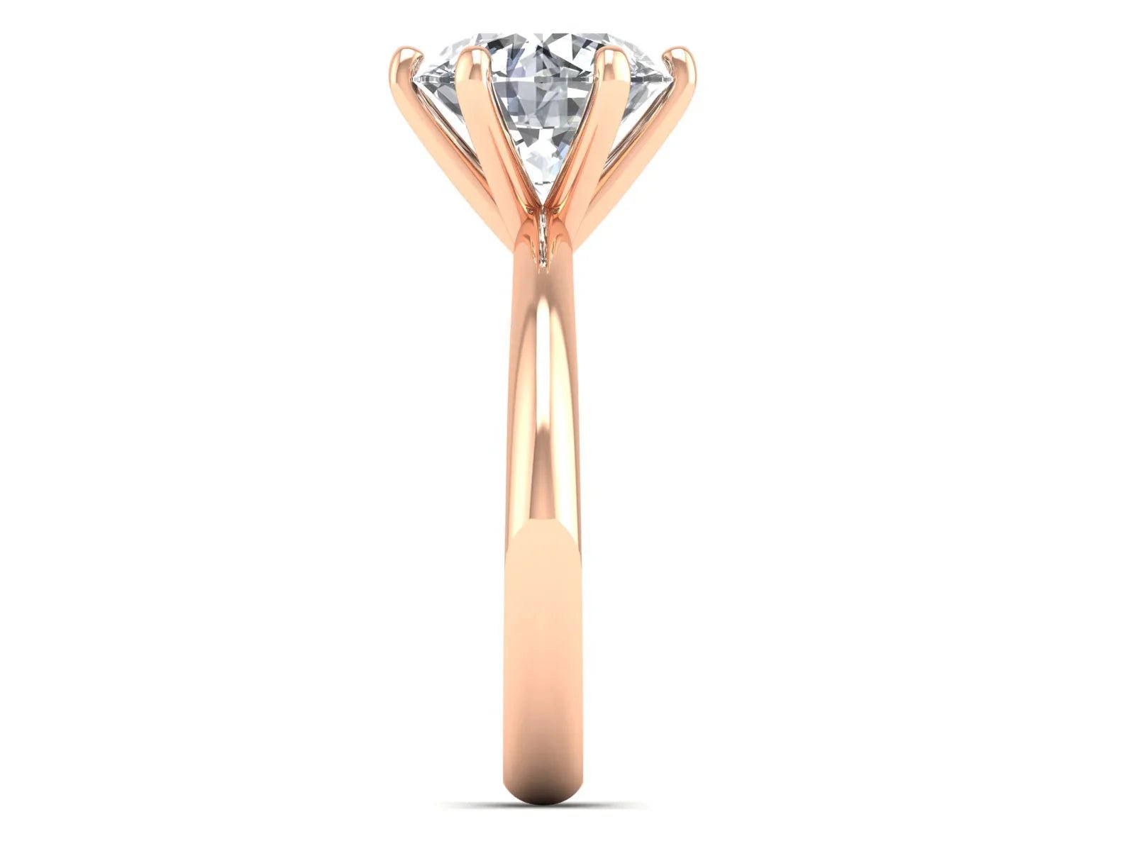 2ct Classic Solitaire Diamond Ring - Vintress Fashion