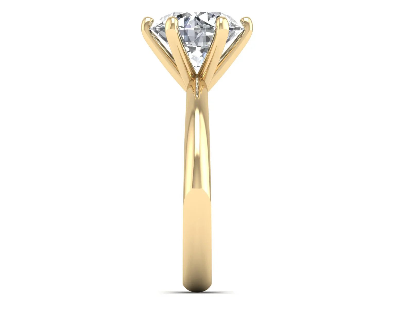 2ct Classic Solitaire Diamond Ring - Vintress Fashion