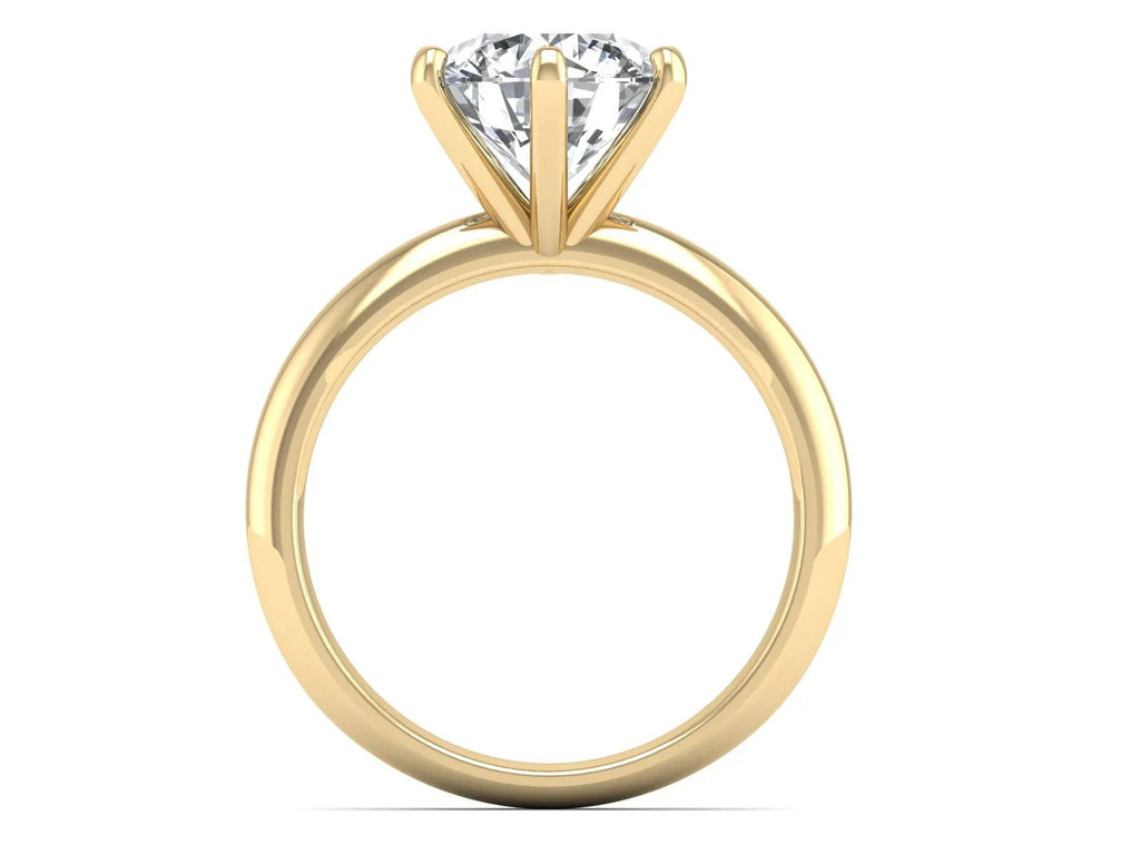 2ct Classic Solitaire Diamond Ring - Vintress Fashion