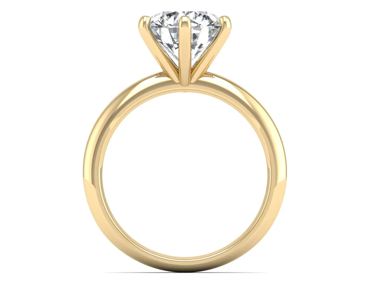 2ct Classic Solitaire Diamond Ring - Vintress Fashion