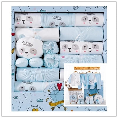 18Pcs/lots Newborn Baby Clothes Set 100% Soft Cotton Spring Newborn Set Infant Gift Baby Clothing For New Born Clothes Baby Suit