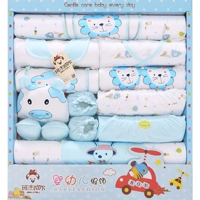 18Pcs/lots Newborn Baby Clothes Set 100% Soft Cotton Spring Newborn Set Infant Gift Baby Clothing For New Born Clothes Baby Suit
