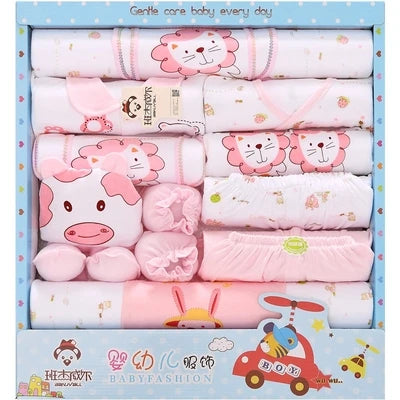 18Pcs/lots Newborn Baby Clothes Set 100% Soft Cotton Spring Newborn Set Infant Gift Baby Clothing For New Born Clothes Baby Suit