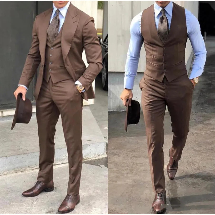 Classy Slim Fit 3 Piece Suit