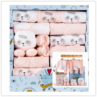 18Pcs/lots Newborn Baby Clothes Set 100% Soft Cotton Spring Newborn Set Infant Gift Baby Clothing For New Born Clothes Baby Suit