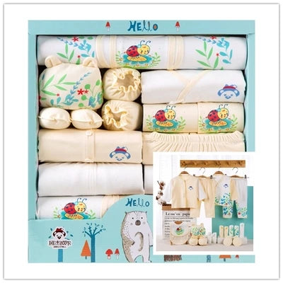 18Pcs/lots Newborn Baby Clothes Set 100% Soft Cotton Spring Newborn Set Infant Gift Baby Clothing For New Born Clothes Baby Suit