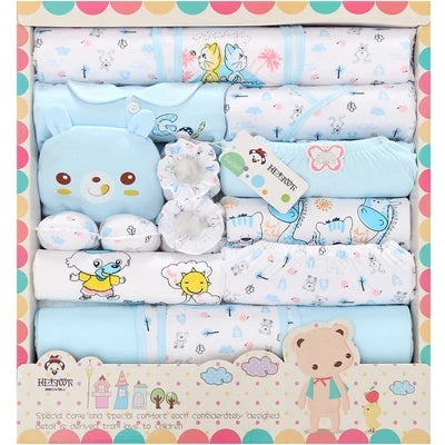 18Pcs/lots Newborn Baby Clothes Set 100% Soft Cotton Spring Newborn Set Infant Gift Baby Clothing For New Born Clothes Baby Suit