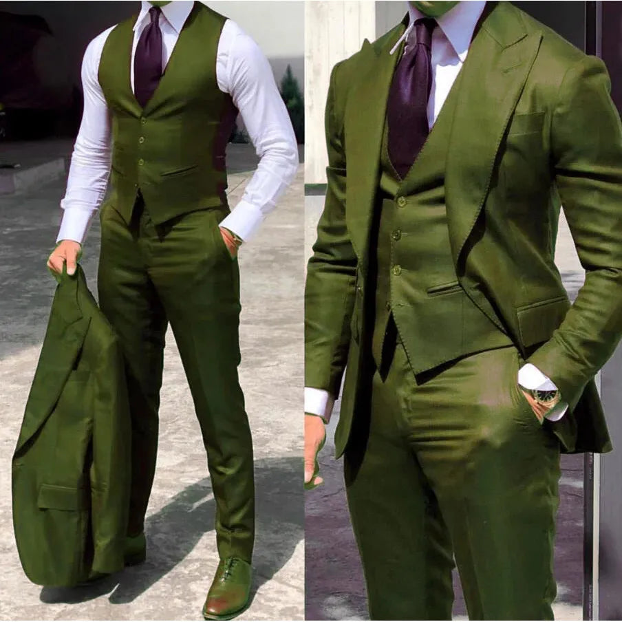 Classy Slim Fit 3 Piece Suit