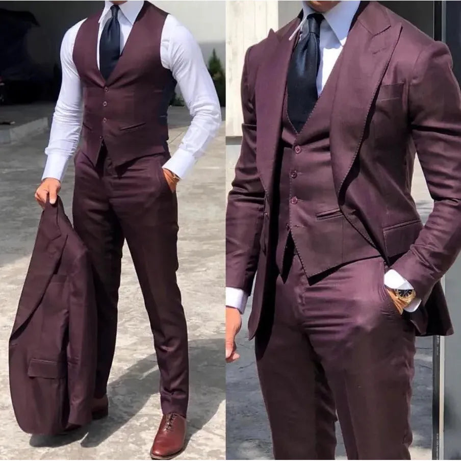 Classy Slim Fit 3 Piece Suit