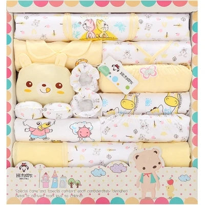 18Pcs/lots Newborn Baby Clothes Set 100% Soft Cotton Spring Newborn Set Infant Gift Baby Clothing For New Born Clothes Baby Suit