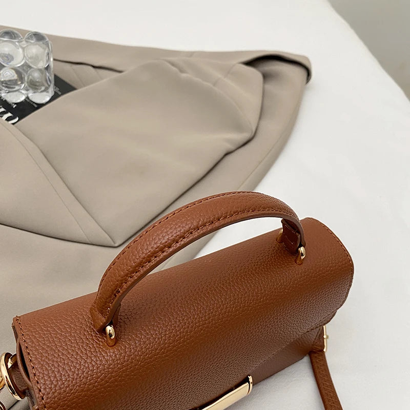 Black Handbags Classic Bags Designer Crossbody Bag Pu Leather Small Messenger Bag Women's Shoulder Bag Bolsa Feminina Flap Purse