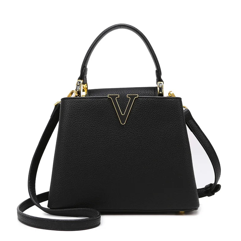 Women's handbag, new fashion versatile bucket bag, high-end bag, large-capacity commuter crossbody bag for women