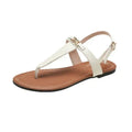 2026 Women's Shoes Fashion Daily Sandals Women Buckle Strap Flat With Outdoor Open Toe Female Shoe