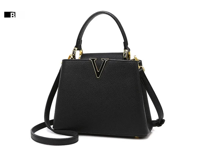 Women's handbag, new fashion versatile bucket bag, high-end bag, large-capacity commuter crossbody bag for women