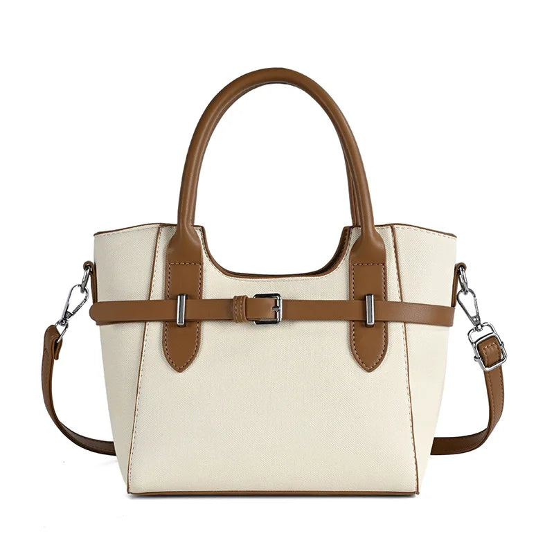 Daily commuting handbag, women's new fashionable retro high-end sensory communication bag, single shoulder crossbody bag