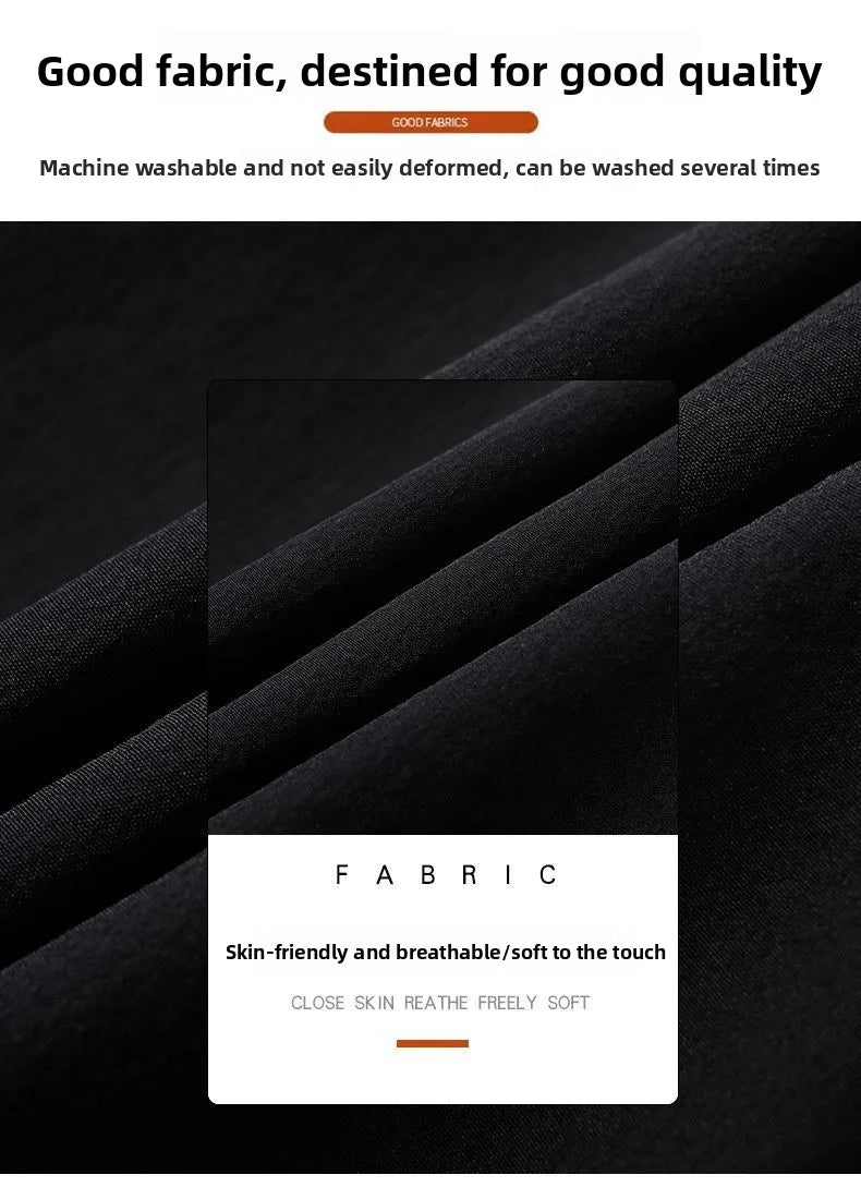 Men's Summer Trendy Casual Print Quick-Dry Long Pants Breathable Comfortable Lightweight Fashionable Men's Summer Trousers