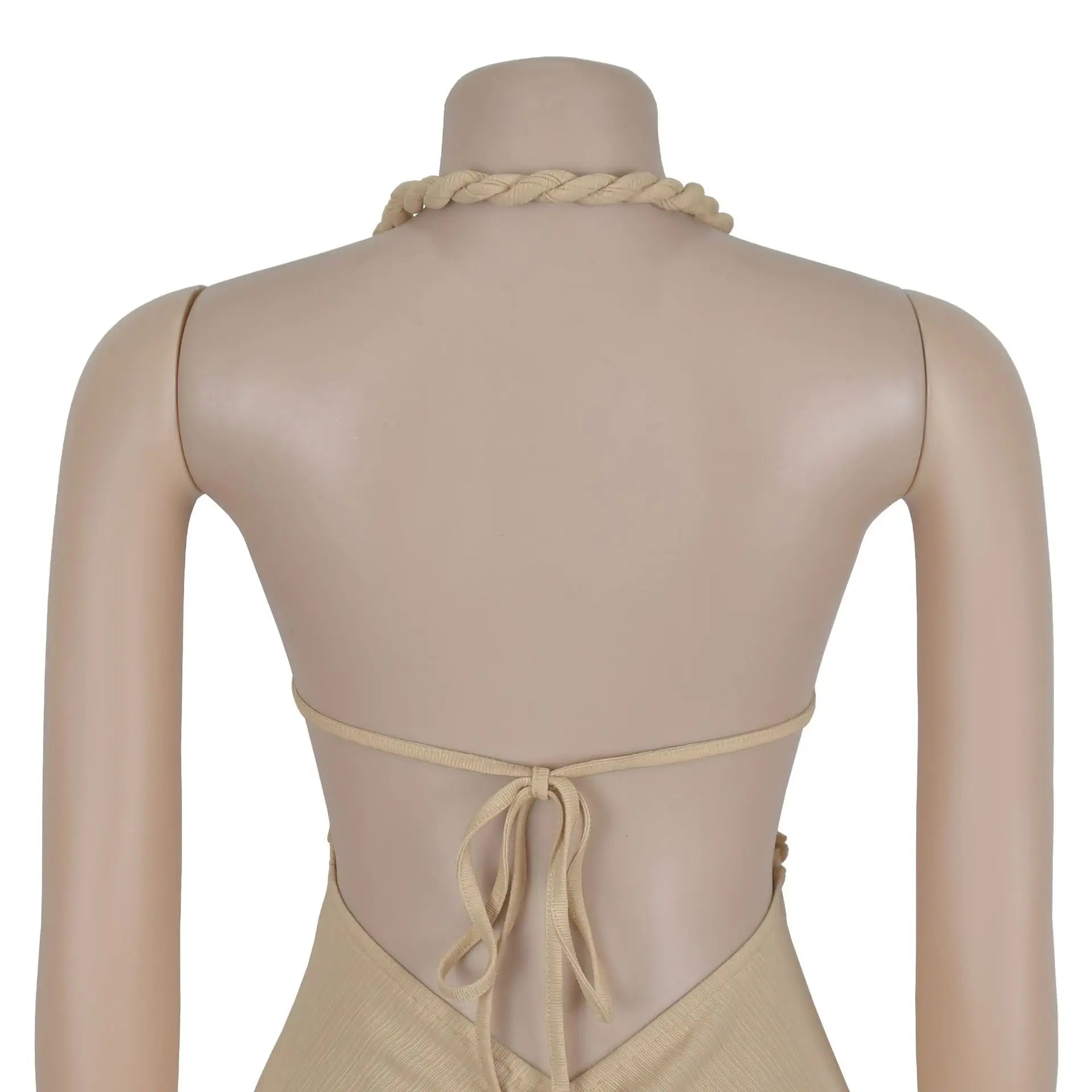 Sexy Bodysuit women's jumpsuits and rompers Rompers Woman Clothes1 Piece Set Playsuit Hang neck backless Female Clothing HXY309