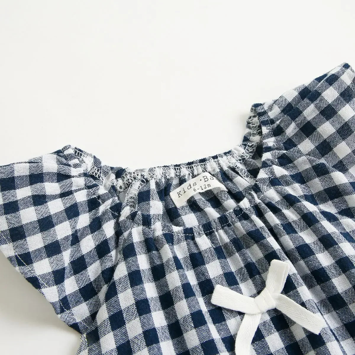 Newborn Fashion Clothes Plaid Baby Girl Summer Bodysuit Cute Infants Girls Clothing