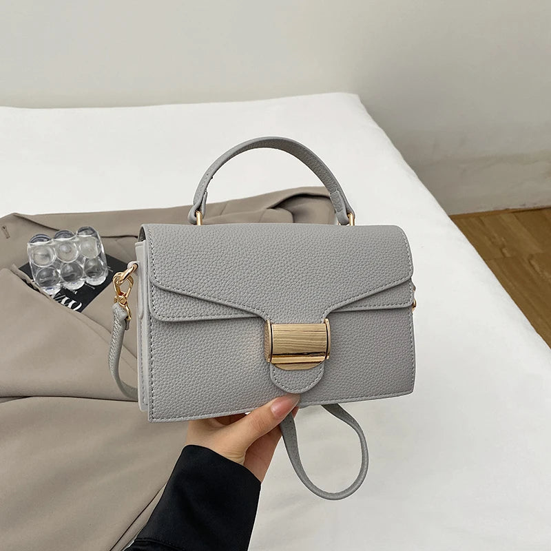 Black Handbags Classic Bags Designer Crossbody Bag Pu Leather Small Messenger Bag Women's Shoulder Bag Bolsa Feminina Flap Purse