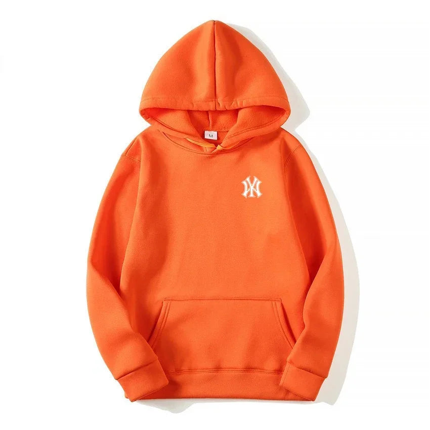 2026 Men's and Women's Casual Fashion Trend  Hoodies Spring Fall Outdoor Sweatshirt Popular Font Print Pullovers Coat