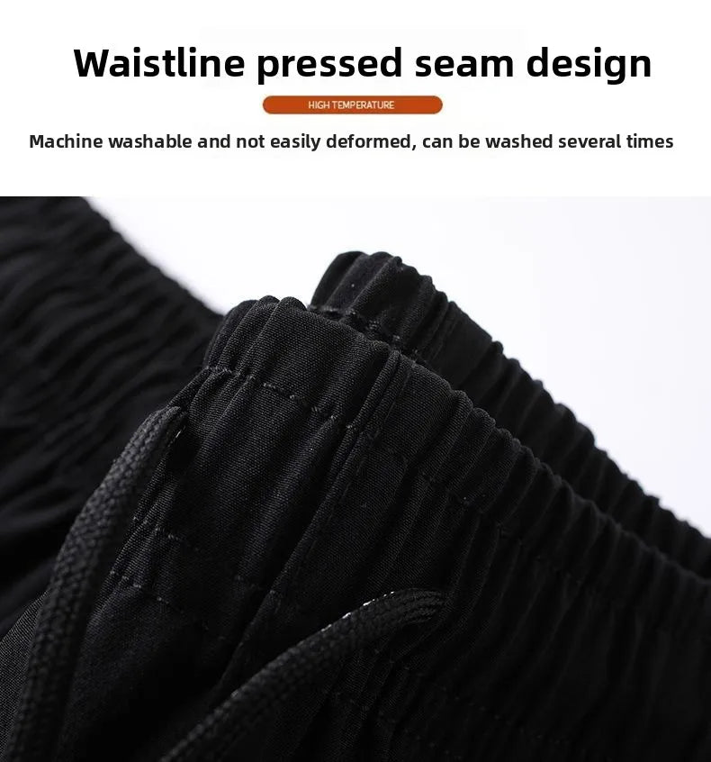 Men's Summer Trendy Casual Print Quick-Dry Long Pants Breathable Comfortable Lightweight Fashionable Men's Summer Trousers