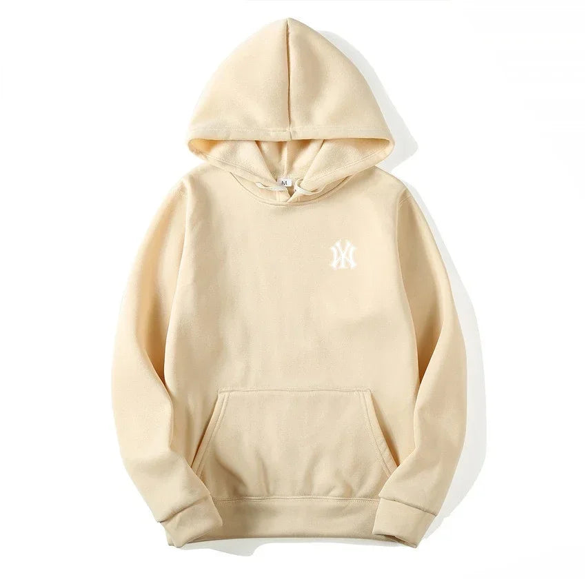 2026 Men's and Women's Casual Fashion Trend  Hoodies Spring Fall Outdoor Sweatshirt Popular Font Print Pullovers Coat