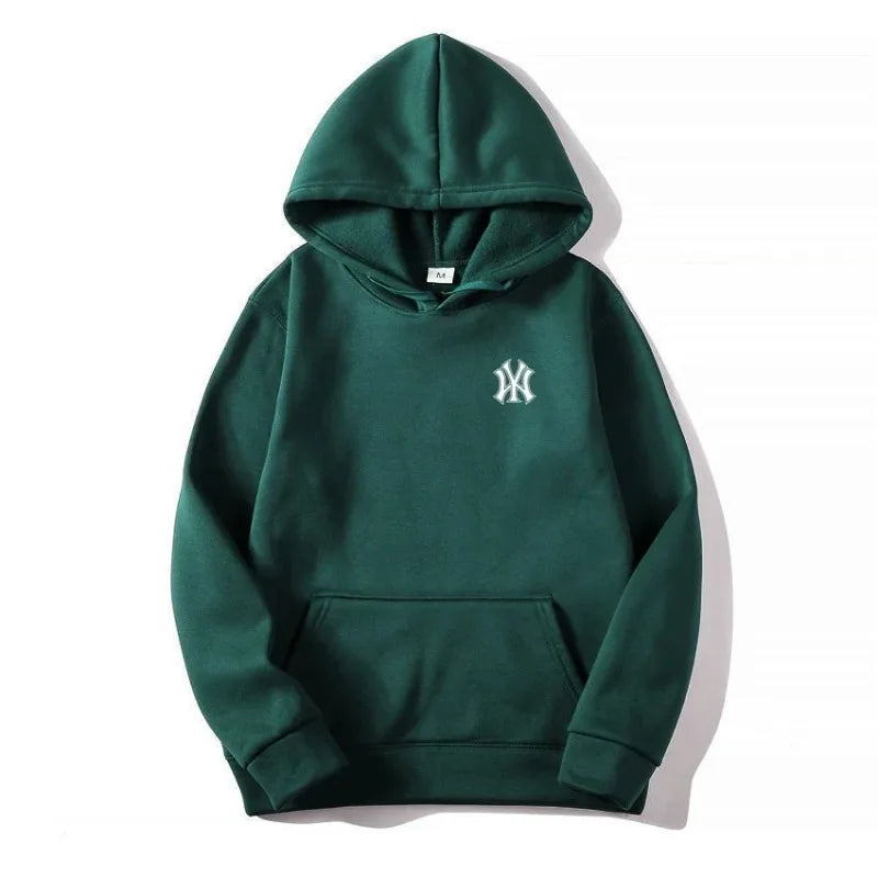 2026 Men's and Women's Casual Fashion Trend  Hoodies Spring Fall Outdoor Sweatshirt Popular Font Print Pullovers Coat