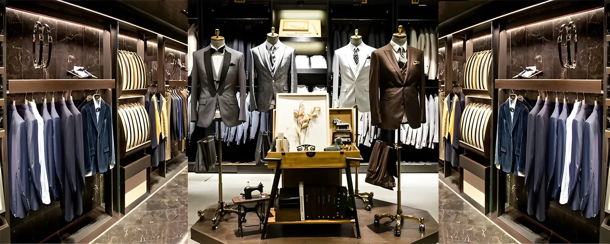 Men's / boys business grey suit 3-piece set (jacket + vest + trousers) advanced custom men's slim office formal suit set