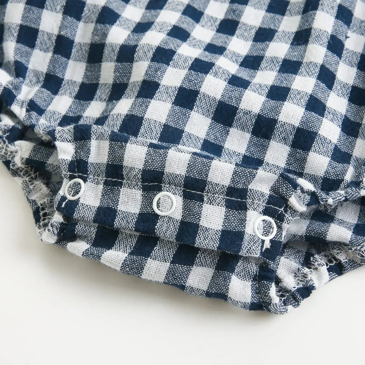 Newborn Fashion Clothes Plaid Baby Girl Summer Bodysuit Cute Infants Girls Clothing