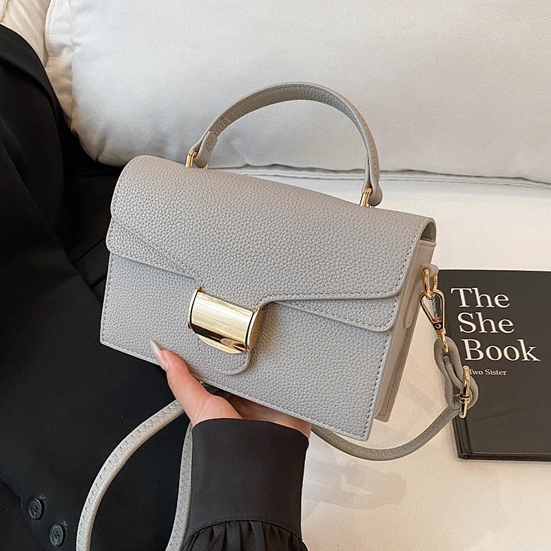 Black Handbags Classic Bags Designer Crossbody Bag Pu Leather Small Messenger Bag Women's Shoulder Bag Bolsa Feminina Flap Purse