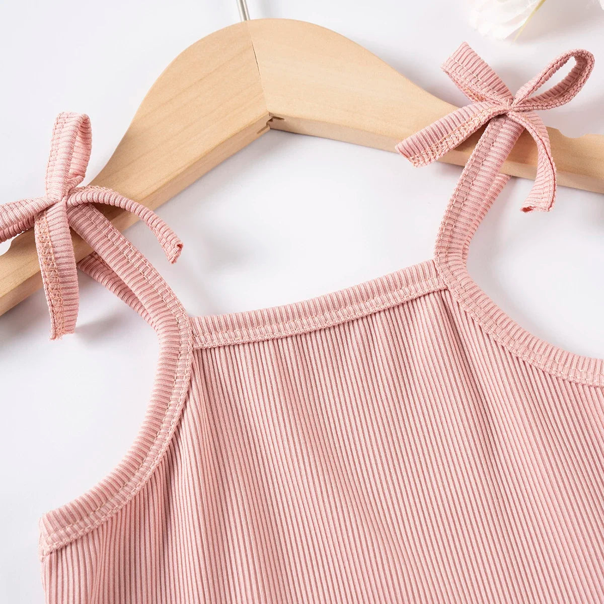 Baby Clothes Sets Toddler Girl Camisole Top + Lace Shorts 2PCS Summer Casual Children Clothes Suits Soft Comfort Clothing