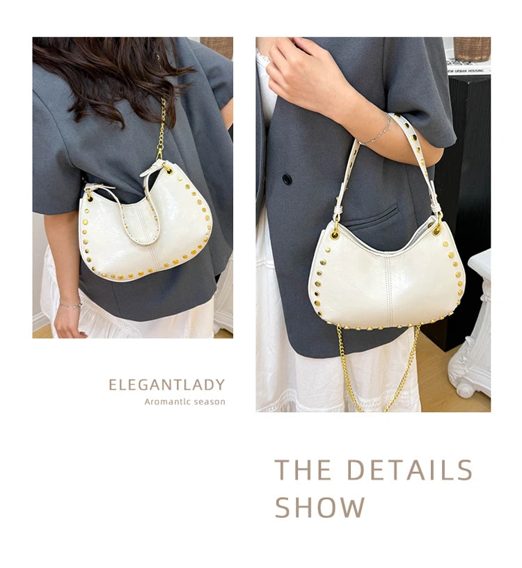 High-Quality Women's Handbag Leather Crossbody Shoulder Bag Luxury Brand Famous Designer Popular Classic Elegant Tote for Ladies