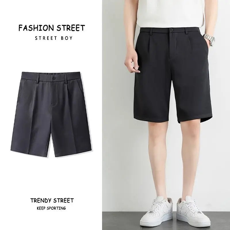 Summer Men's Golf Sportswear - Casual Elastic Golf Midrises - Fashionable Men's Golf Shorts - Brand Men's Golf Clothing