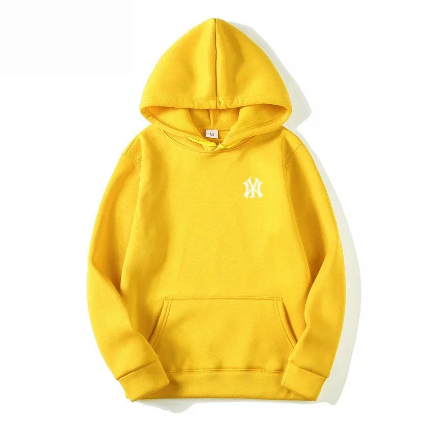2026 Men's and Women's Casual Fashion Trend  Hoodies Spring Fall Outdoor Sweatshirt Popular Font Print Pullovers Coat