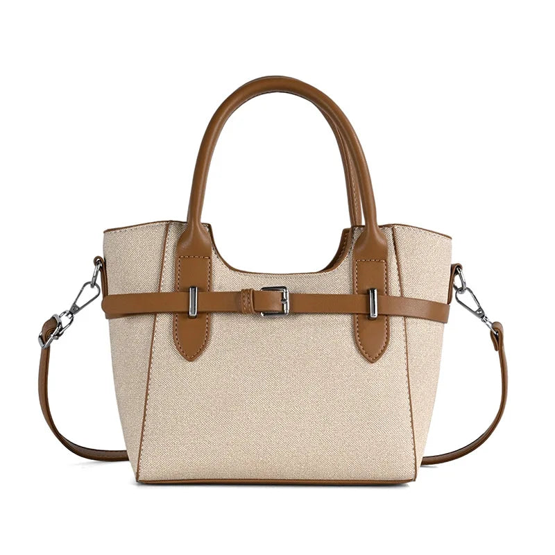 Daily commuting handbag, women's new fashionable retro high-end sensory communication bag, single shoulder crossbody bag