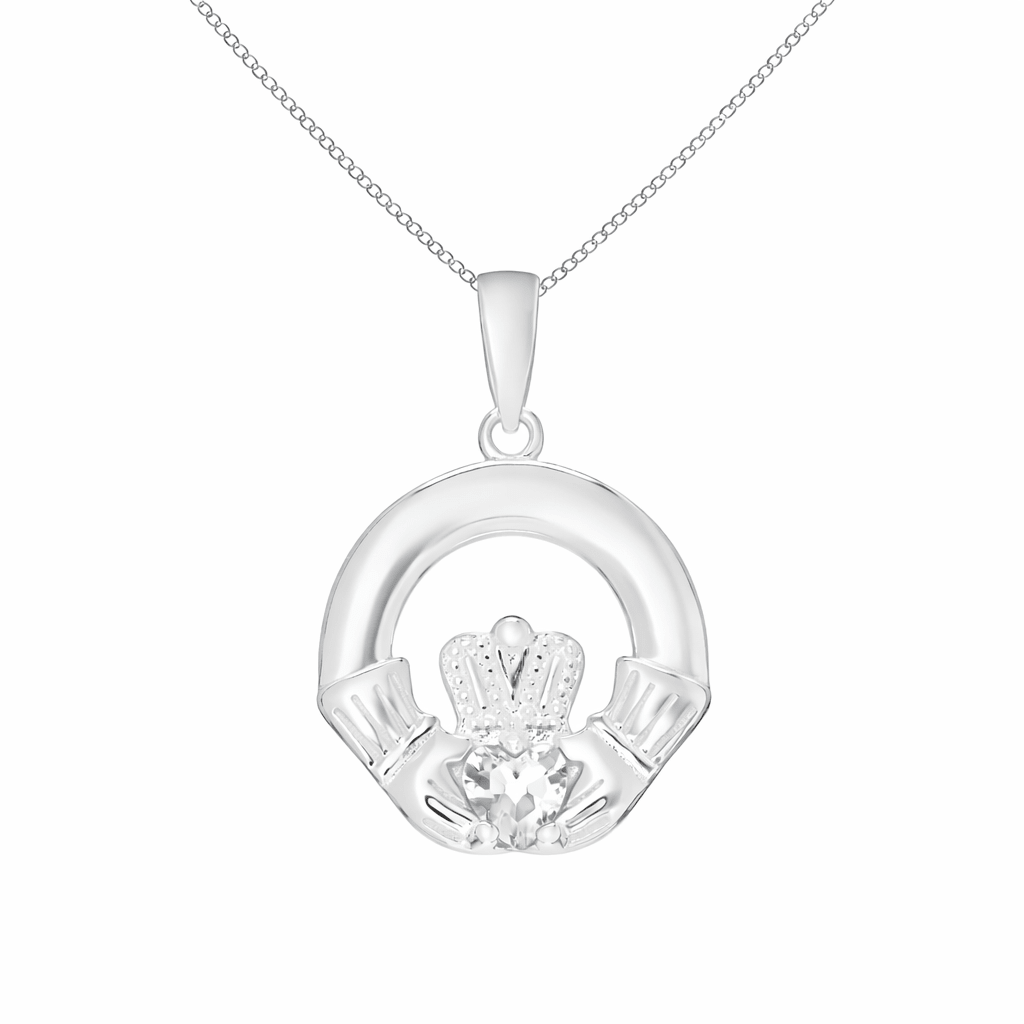 April Birthstone Claddagh Jewellery Set - Vintress Fashion