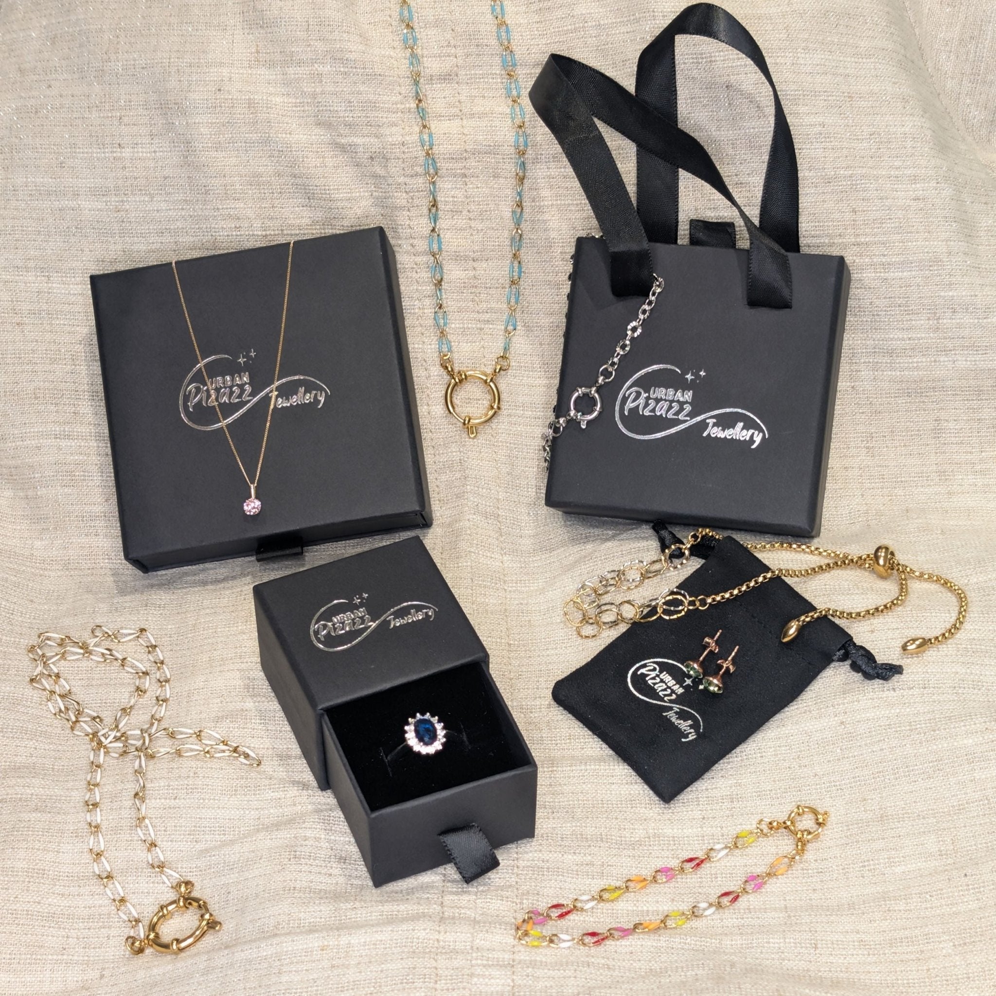April Birthstone Claddagh Jewellery Set - Vintress Fashion