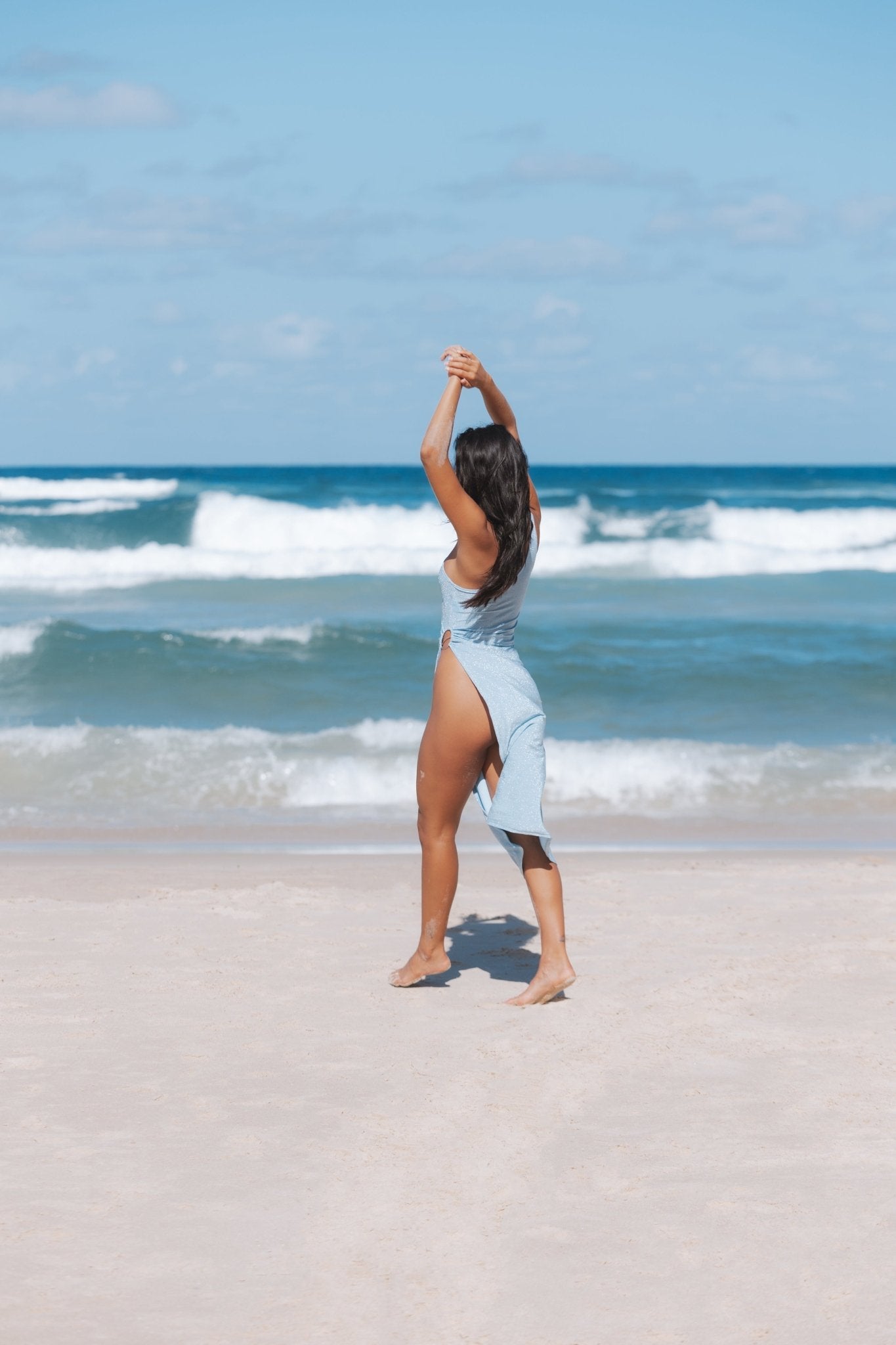 BAHAMA DRESS SKY - Vintress Fashion