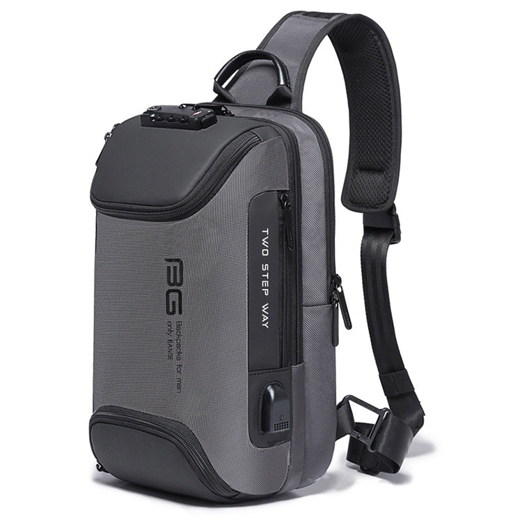 BANGE Men Security USB Chest Bag Portable Outdoor Shoulder Bag, Outdoor Shoulder Bag - Vintress Fashion