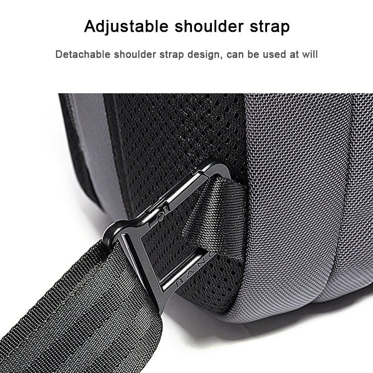 BANGE Men Security USB Chest Bag Portable Outdoor Shoulder Bag, Outdoor Shoulder Bag - Vintress Fashion
