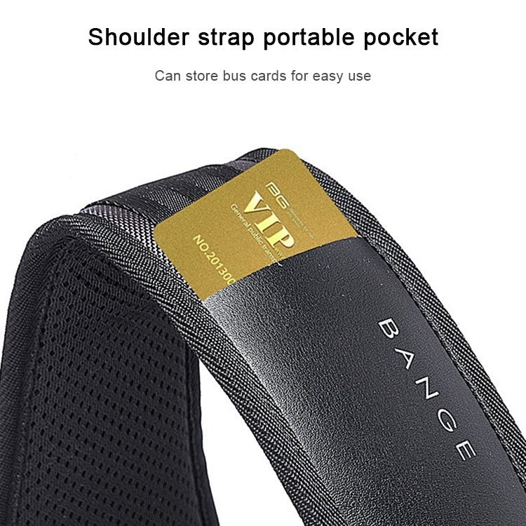 BANGE Men Security USB Chest Bag Portable Outdoor Shoulder Bag, Outdoor Shoulder Bag - Vintress Fashion