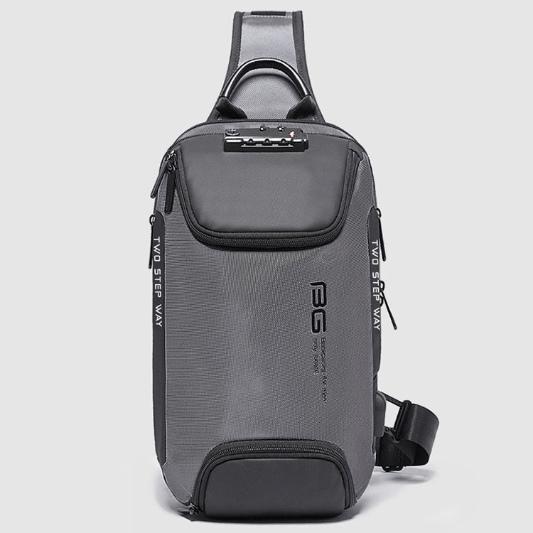 BANGE Men Security USB Chest Bag Portable Outdoor Shoulder Bag, Outdoor Shoulder Bag - Vintress Fashion