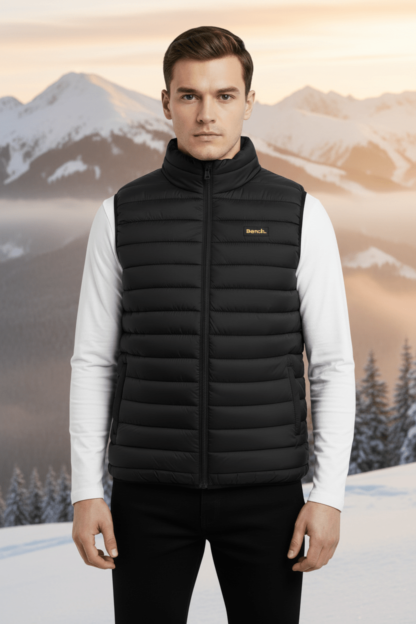 Bench Workwear Montreal Padded Gilet - Vintress Fashion