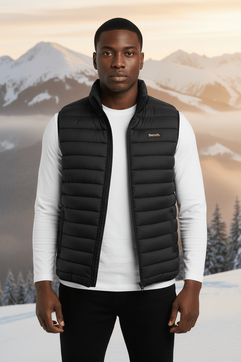 Bench Workwear Montreal Padded Gilet - Vintress Fashion
