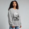Brag Vintage Oregon Bear Sweatshirt Grey - Vintress Fashion