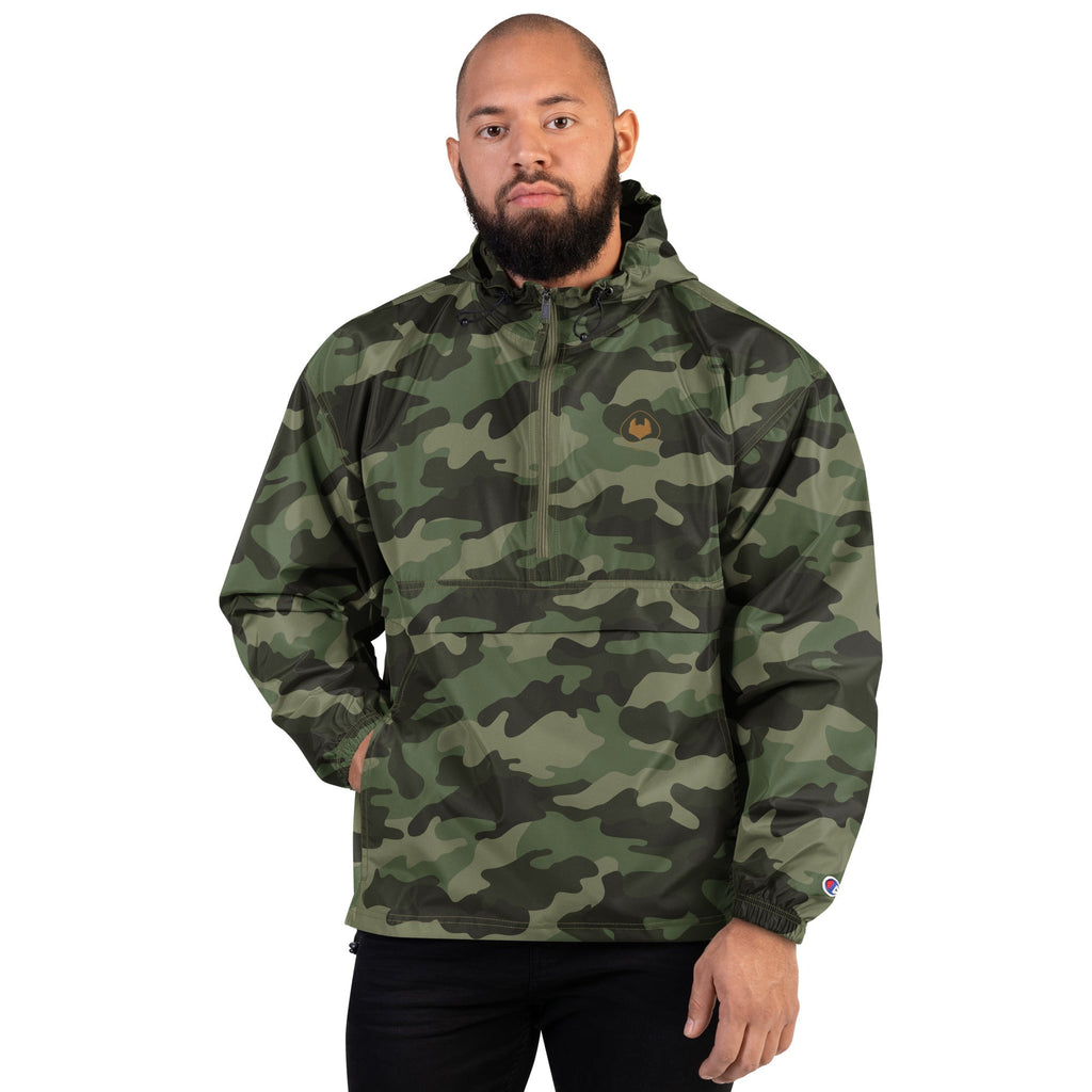 Champion Packable Jacket Windbreaker - Icespheric Fox - Vintress Fashion